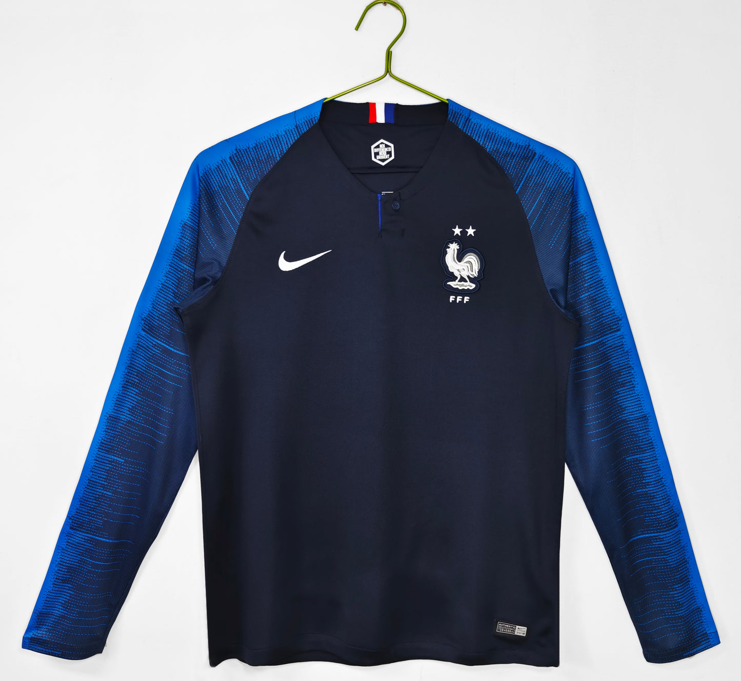 France 2018 Long Sleeve Home Shirt