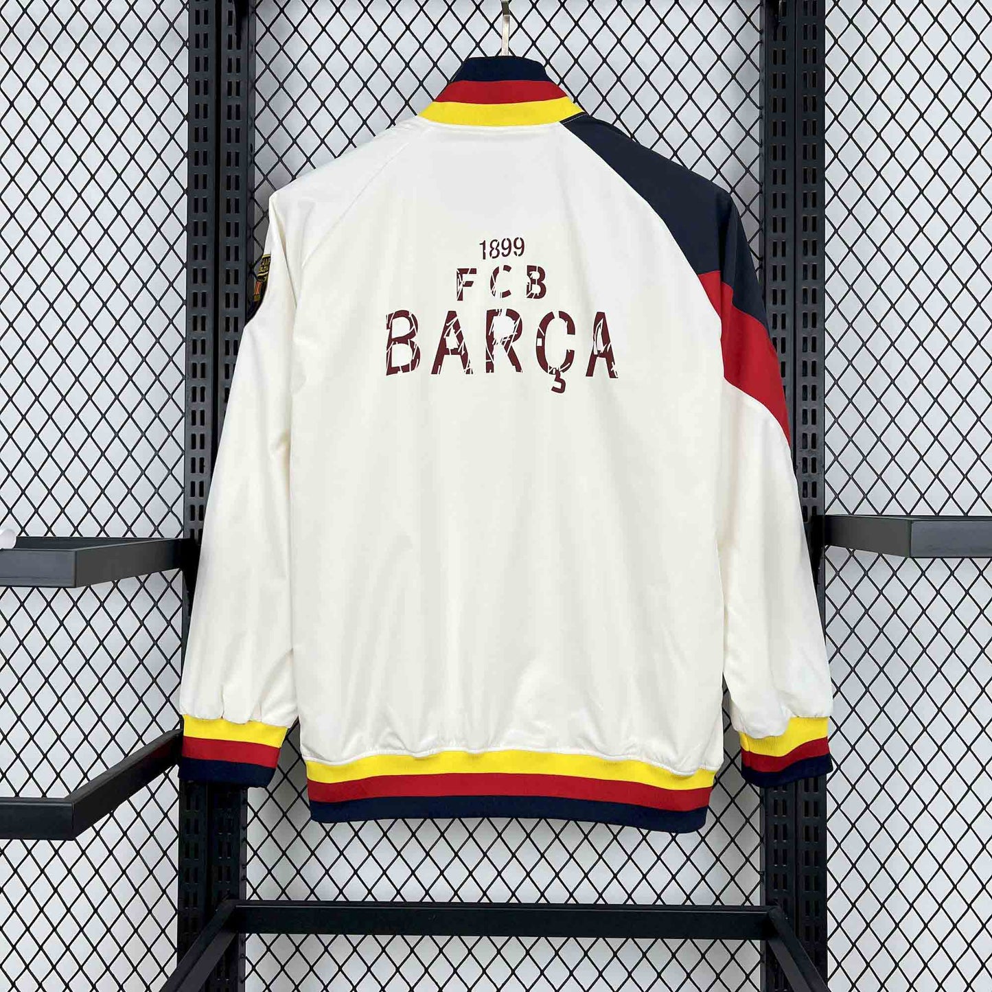 Barcelona Windbreaker (White)