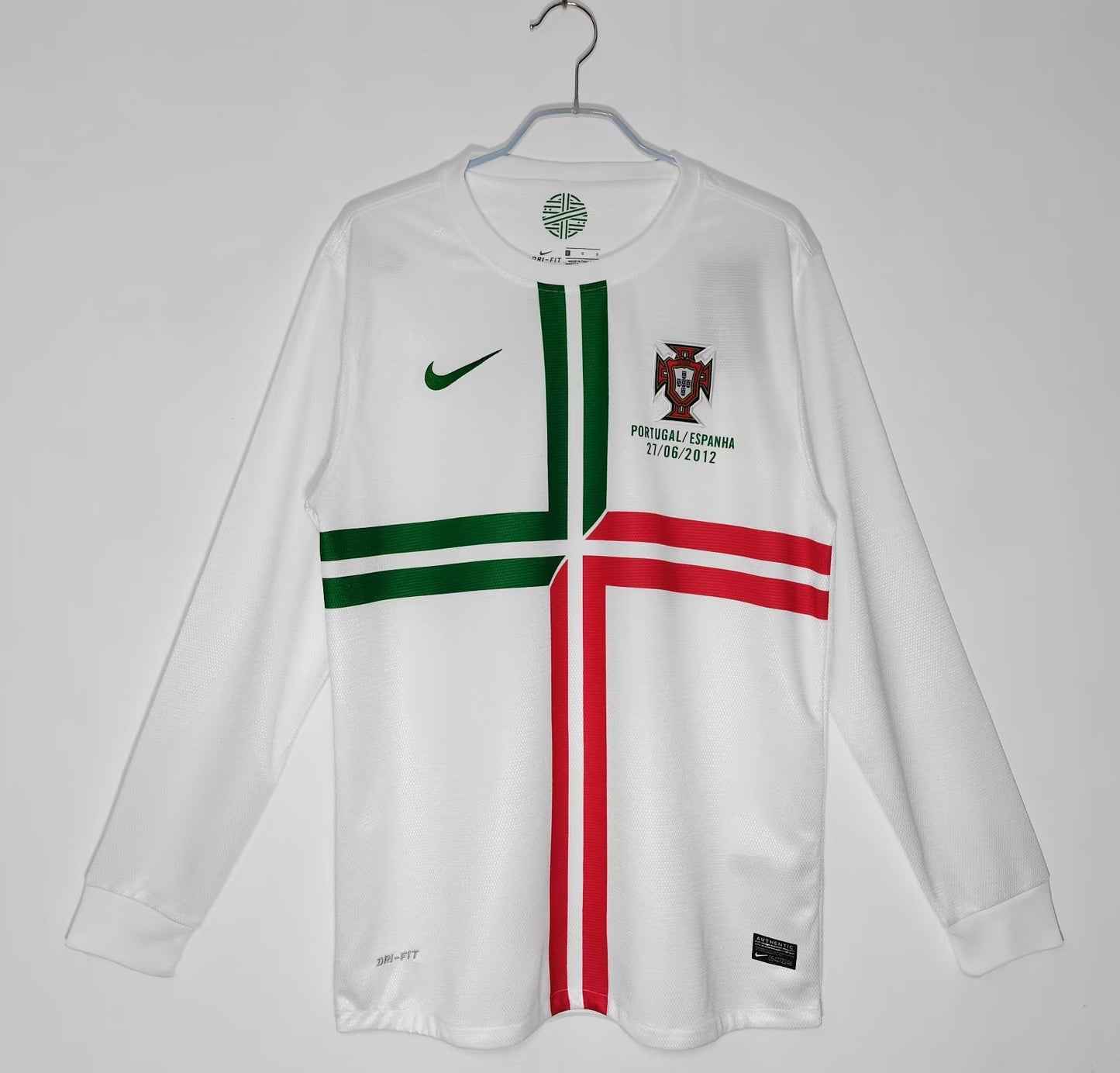 Portugal 2012 Long Sleeve Away Shirt