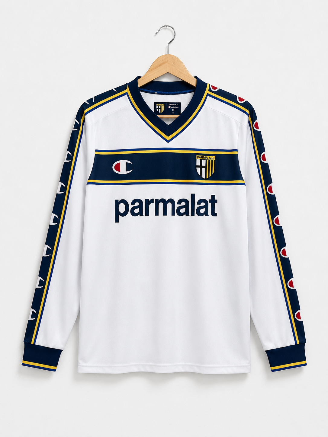 Parma 2002/03 Long Sleeve Away Shirt