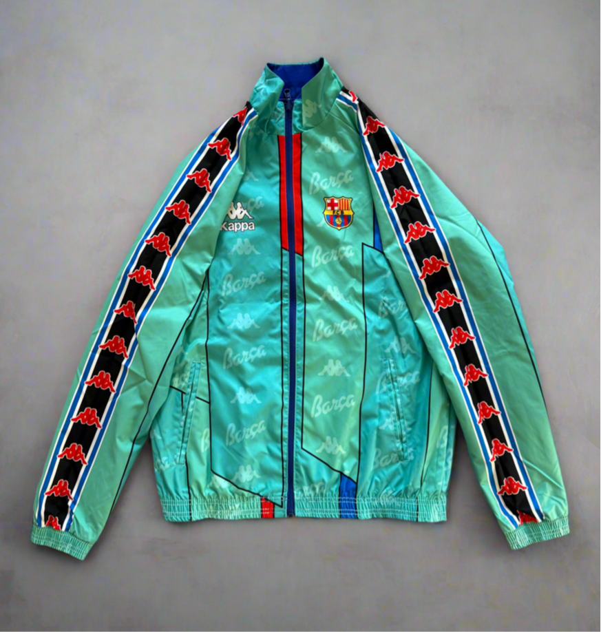 Barcelona Retro Reversible Windbreaker