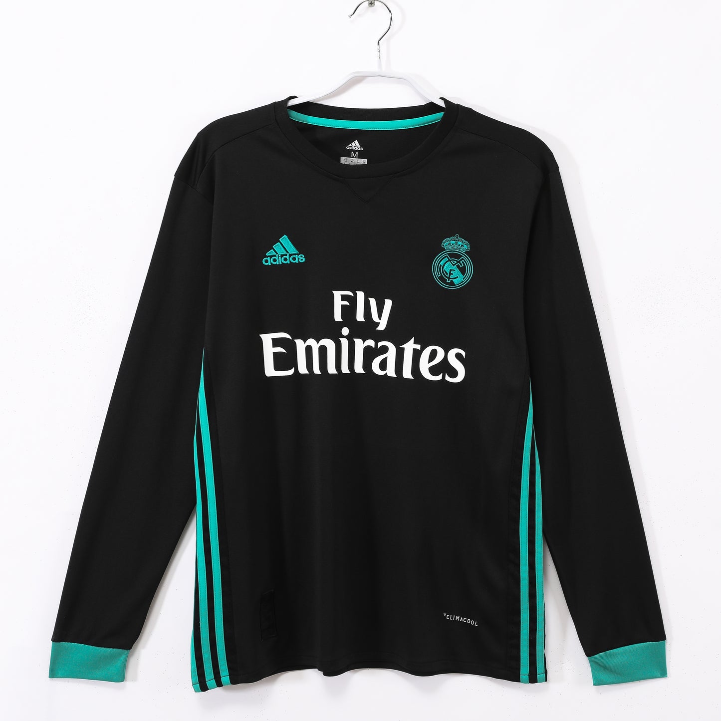 Real Madrid 2017/18 Long Sleeve Away Shirt