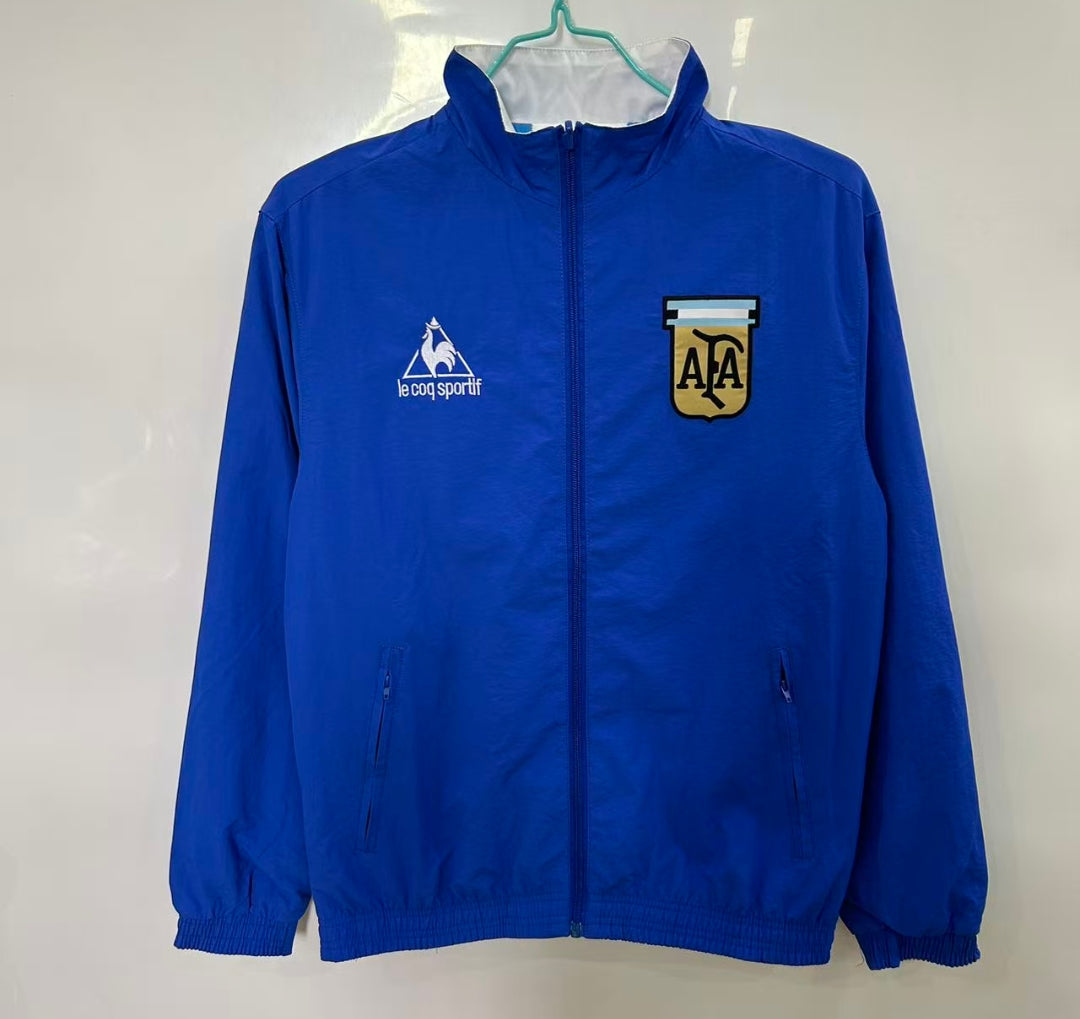 Argentina Retro Reversible Windbreaker