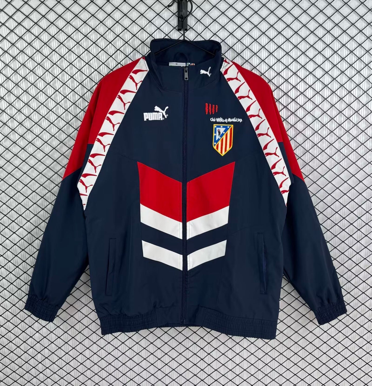 Atletico Madrid Retro Windbreaker