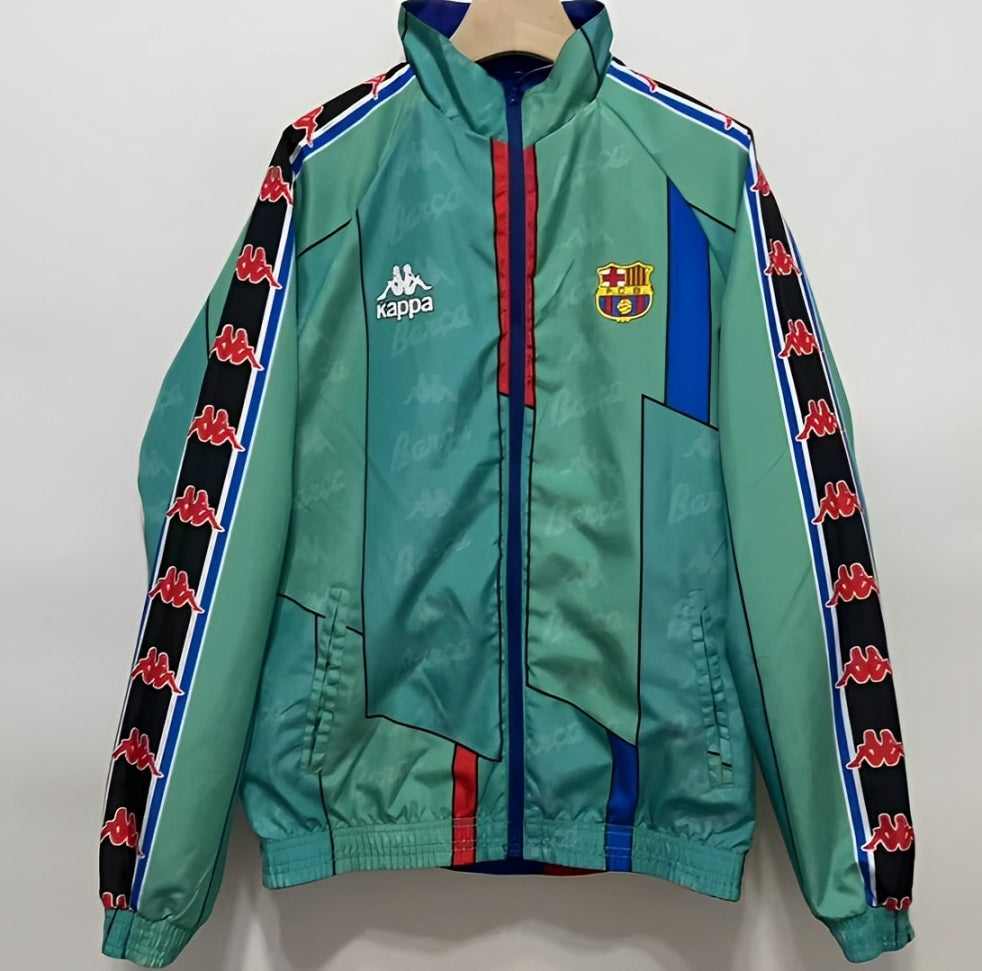 Barcelona Retro Reversible Windbreaker
