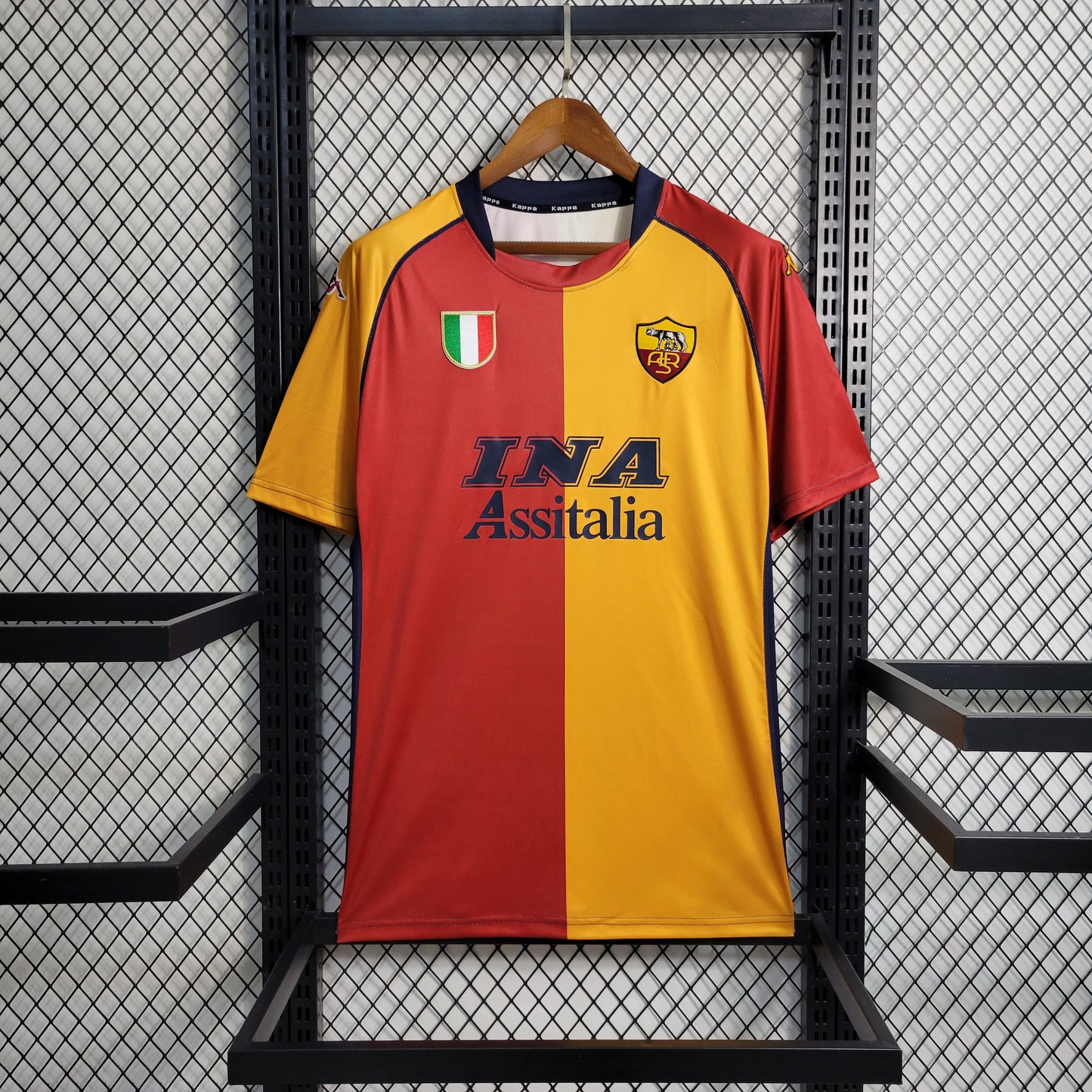 Roma 2001/02 Home Shirt (Champions League)