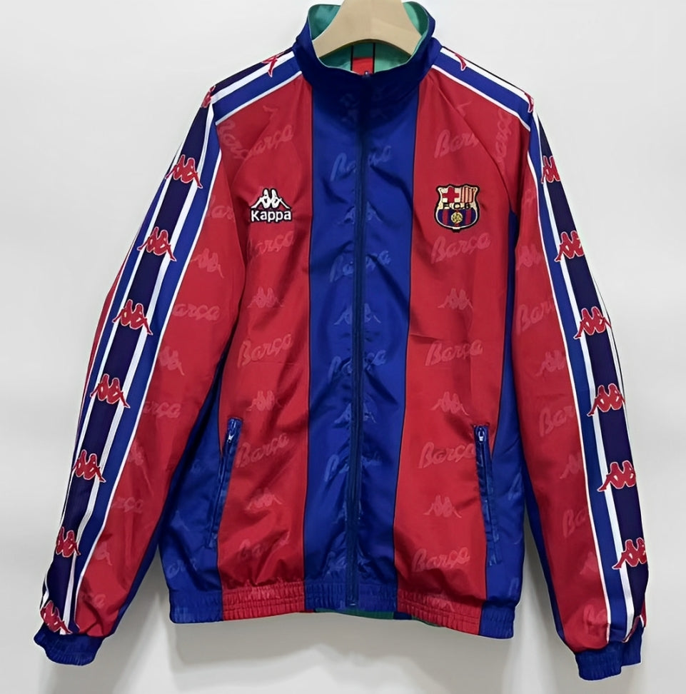 Barcelona Retro Reversible Windbreaker
