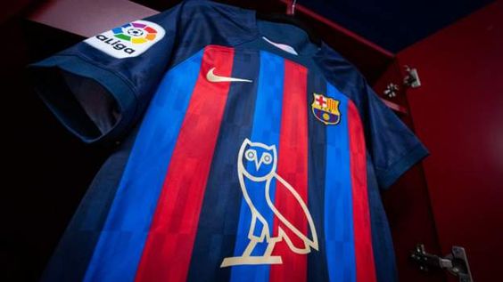 Barcelona x Drake Ovo Shirt