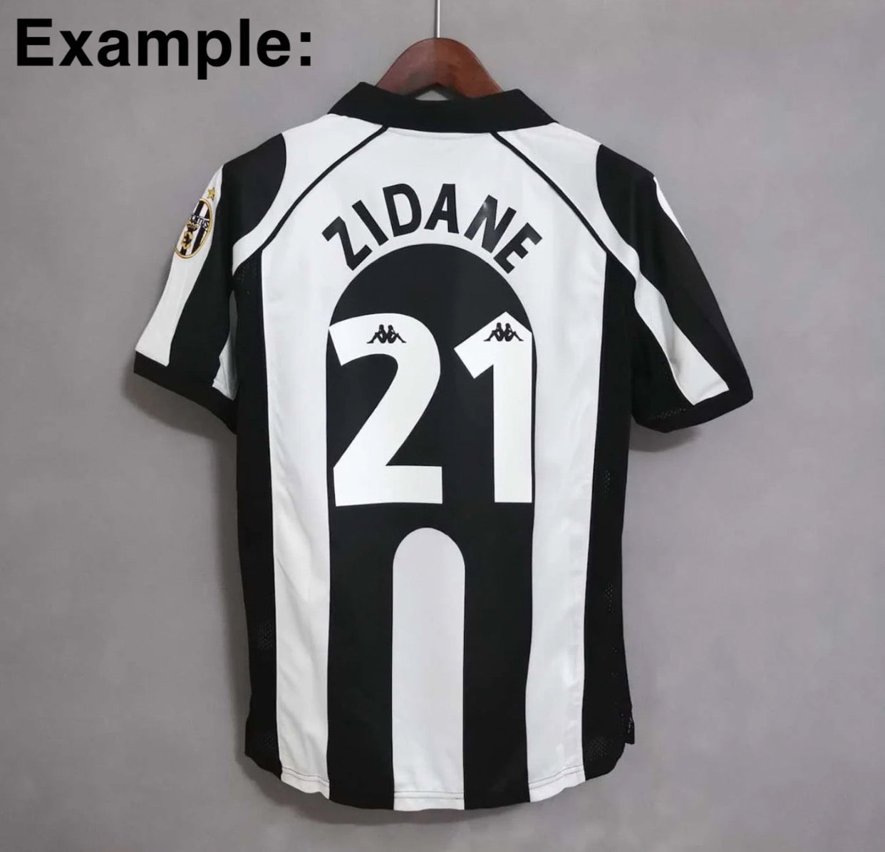 Custom Name and Number