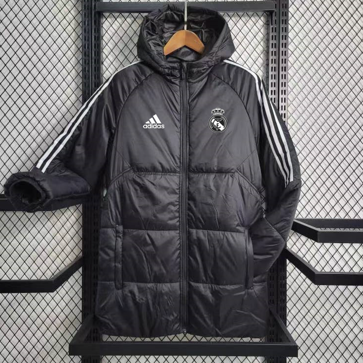 Real Madrid Puffer Jacket (Black)