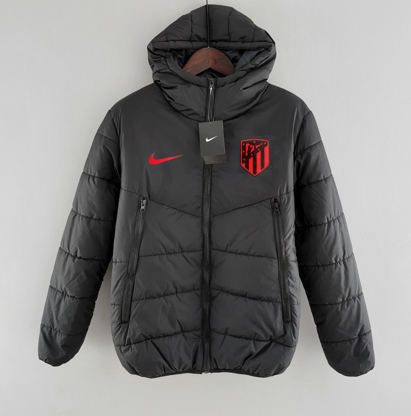 Atletico Madrid Puffer Jacket (Black)