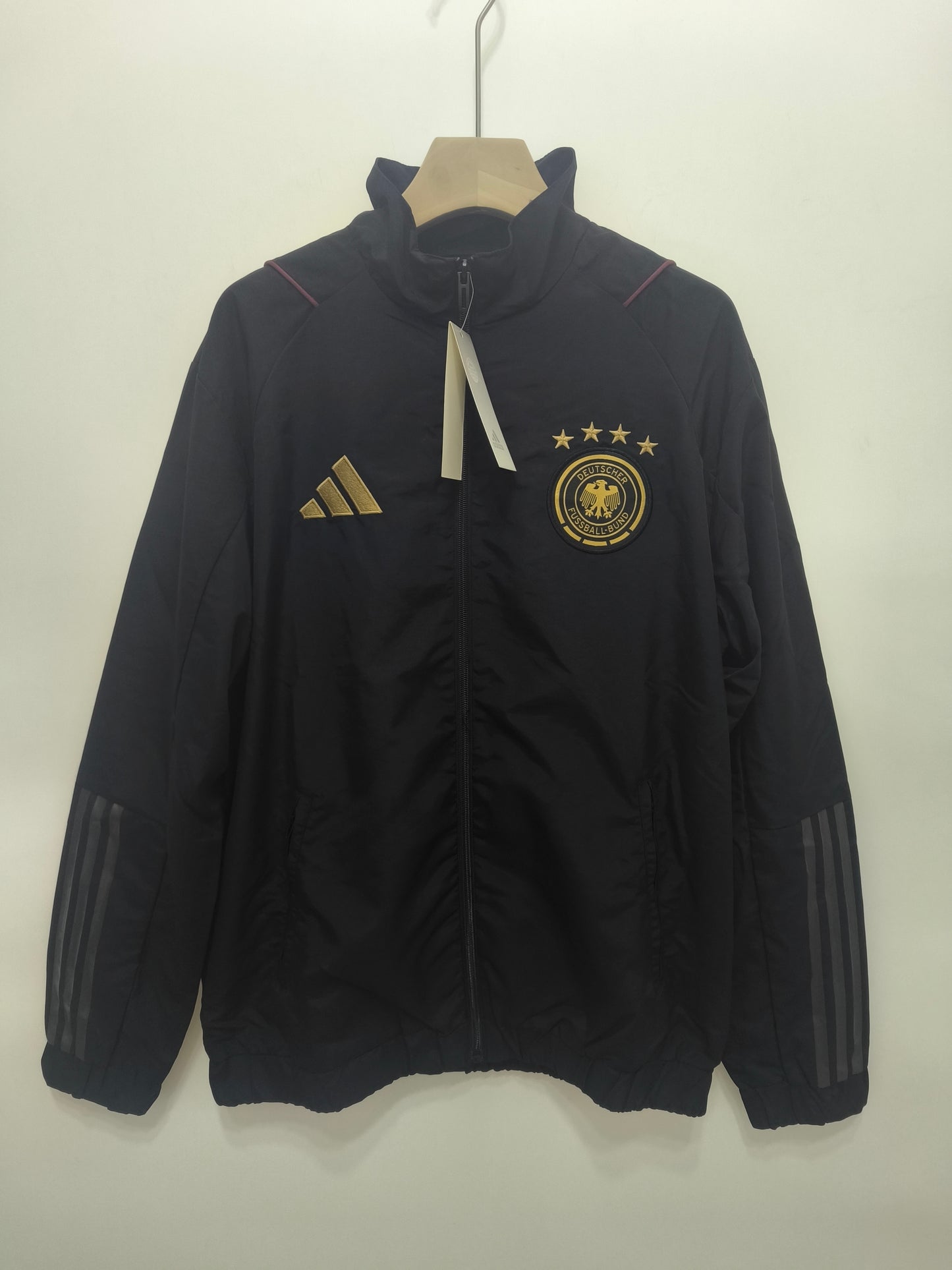 Germany Windbreaker (Black And Gold)