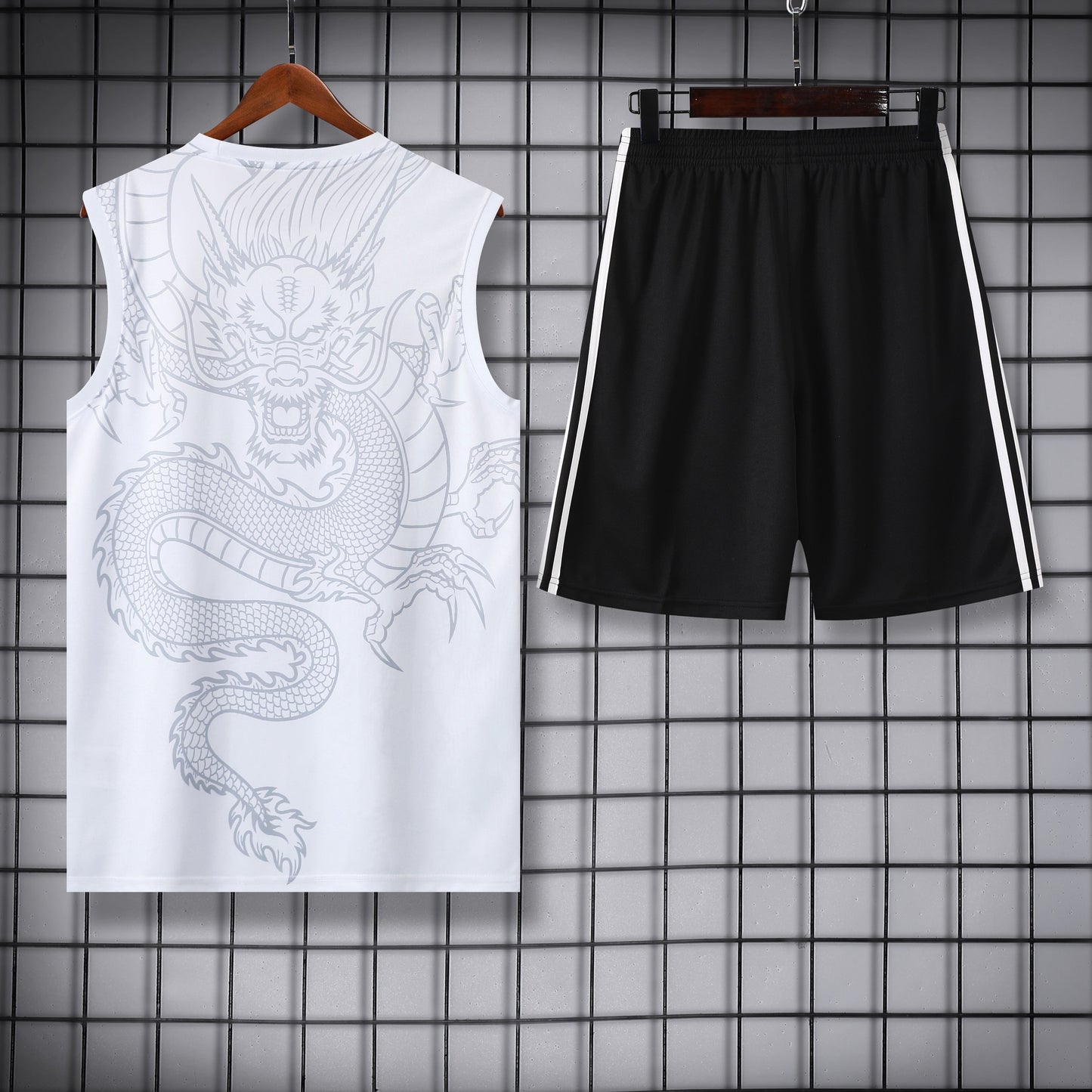 Real Madrid White Dragon Training Vest