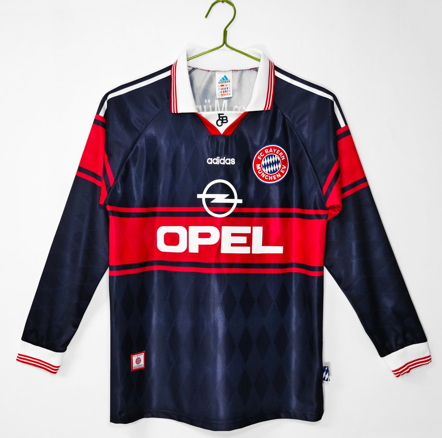 Bayern 1997/99 Long Sleeve Home Shirt