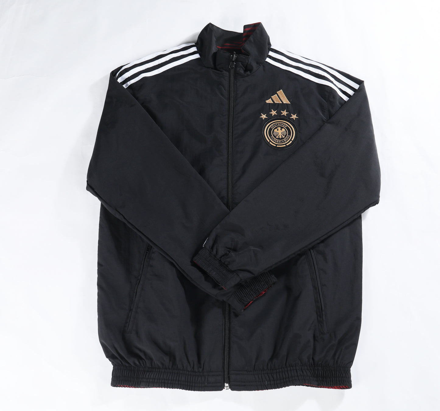 Germany Reversible Windbreaker (Red And Black)