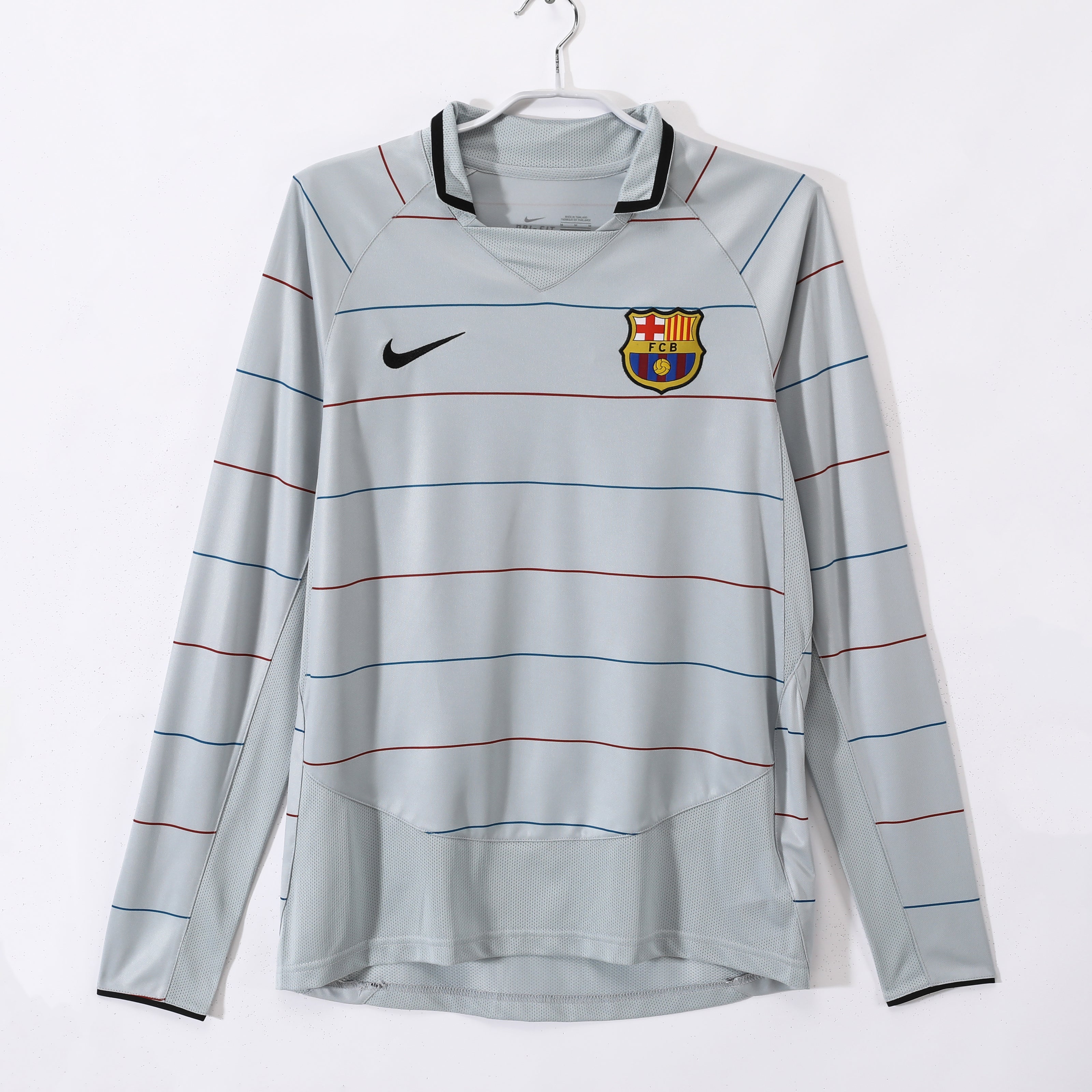 Barcelona 2003/04 Long Sleeve Away Shirt – The Shirt Plugs