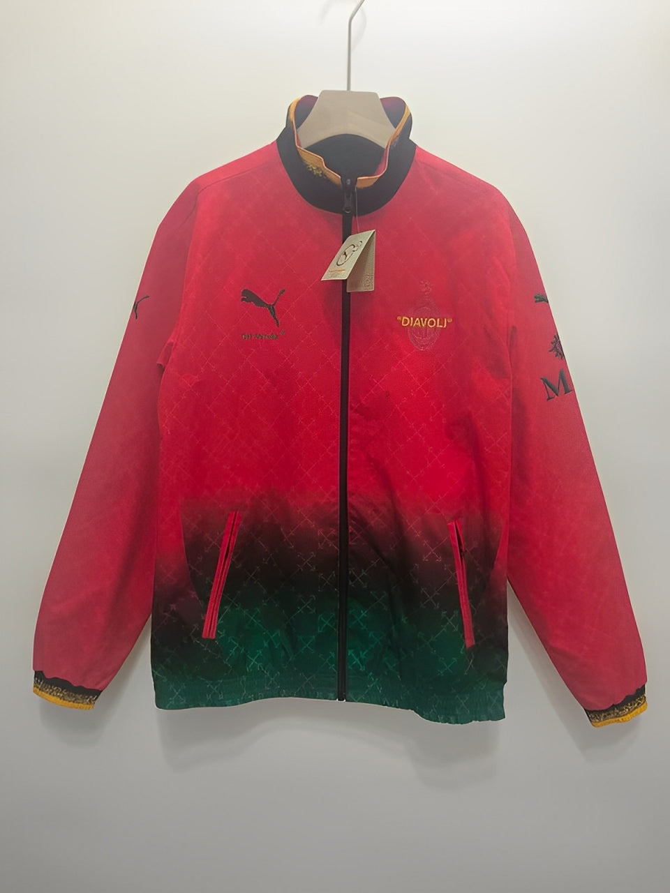 AC Milan x Off-White Reversible Windbreaker