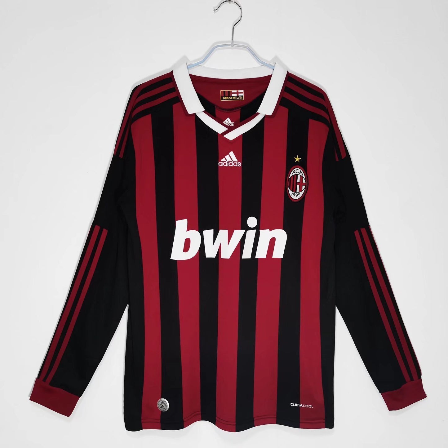 AC Milan 2009/10 Long Sleeve Home Shirt
