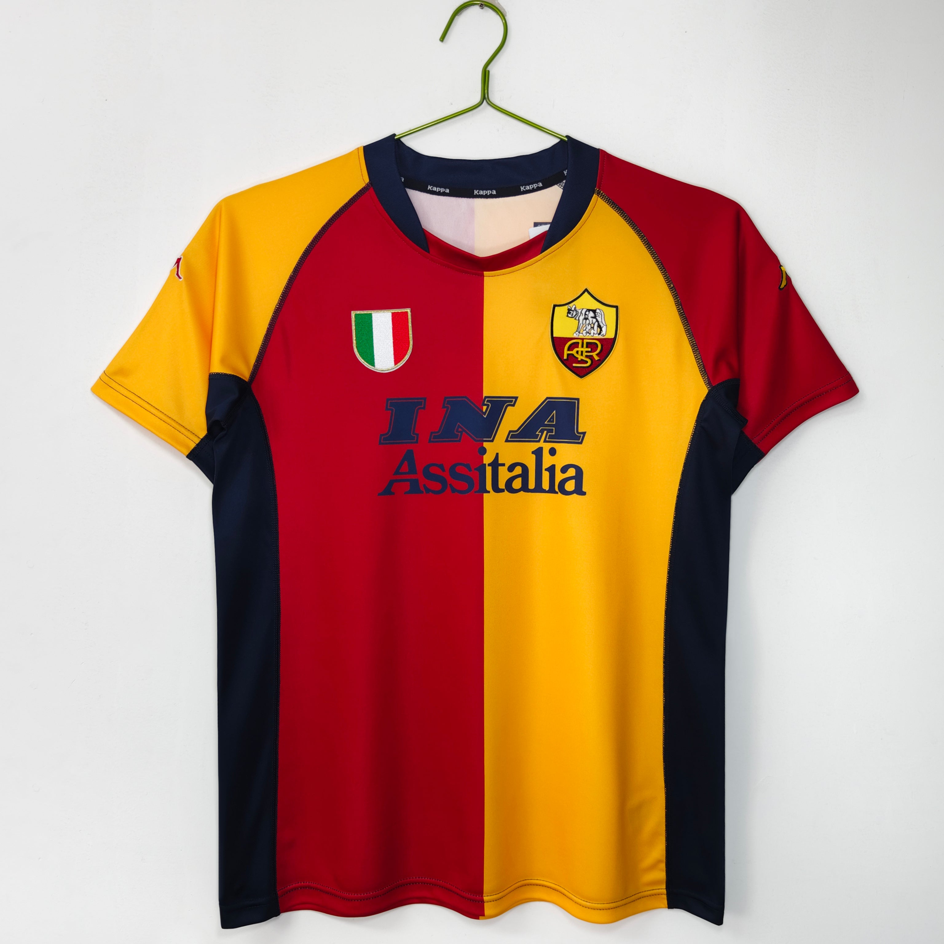 Roma 2001/02 Home Shirt (Champions League) – The Shirt Plugs