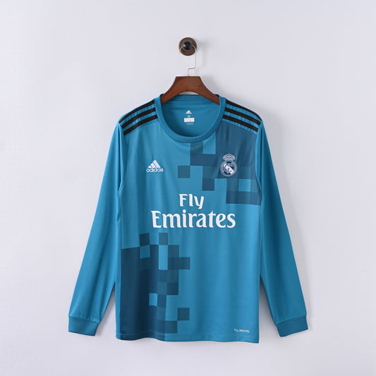 Real Madrid 2017/18 Long Sleeve Third Shirt