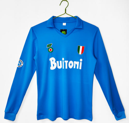 Napoli 1987/88 Long Sleeve Home Shirt