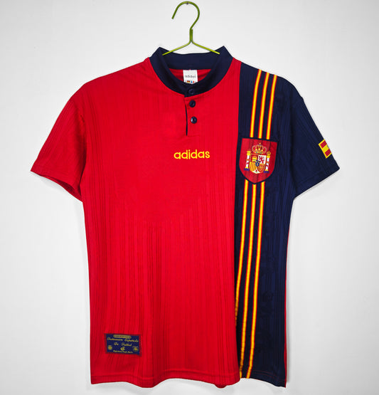 Spain 1996 Home Shirt