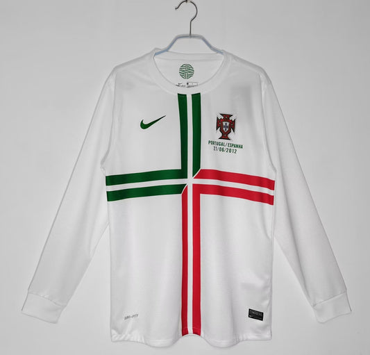 Portugal 2012 Long Sleeve Away Shirt