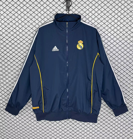 Real Madrid Retro Windbreaker (Navy)