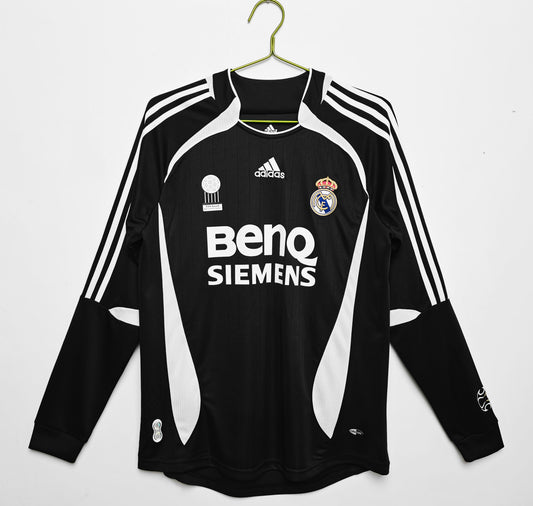 Real Madrid 2006/07 Long Sleeve Away Shirt