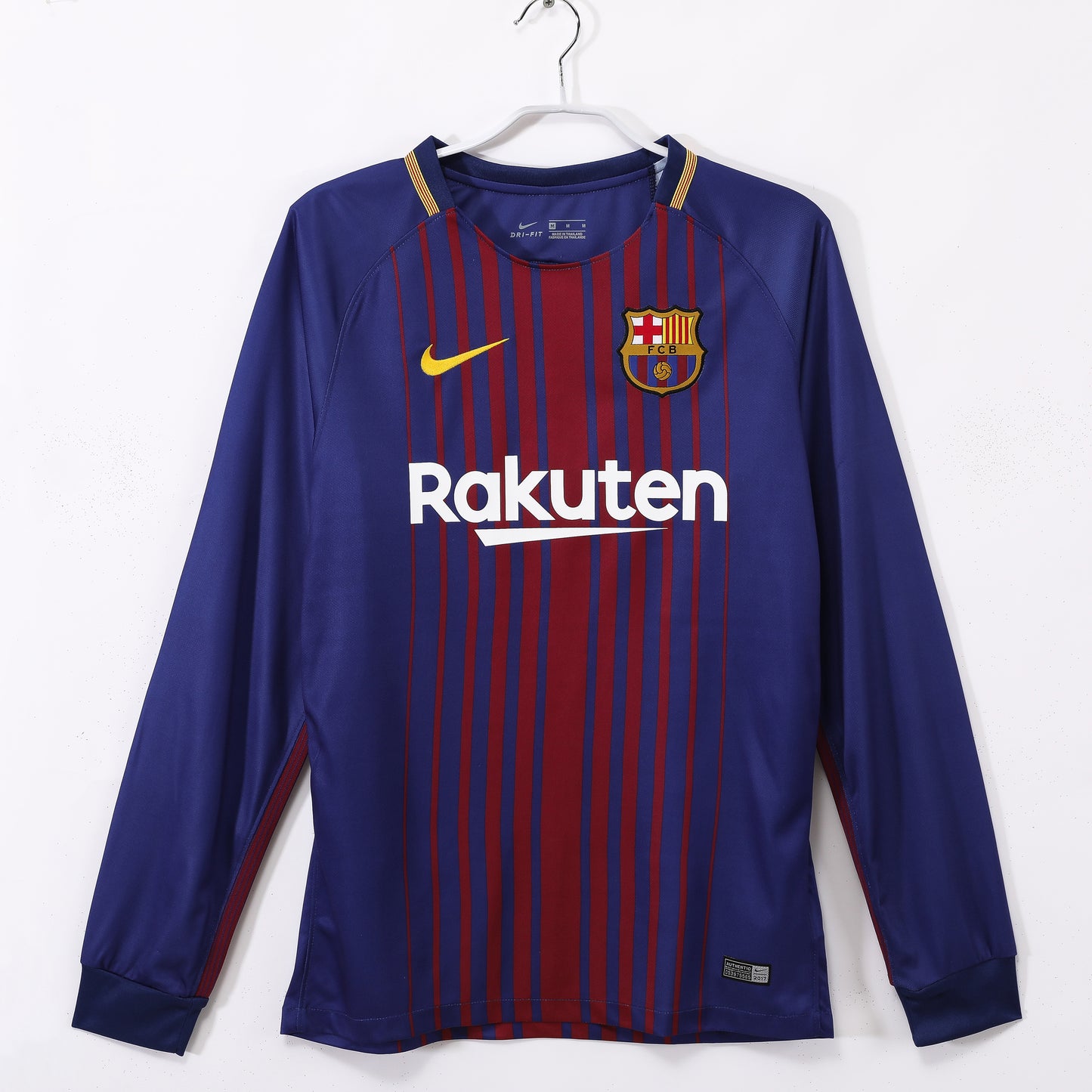 Barcelona 2017/18 Long Sleeve Home Shirt