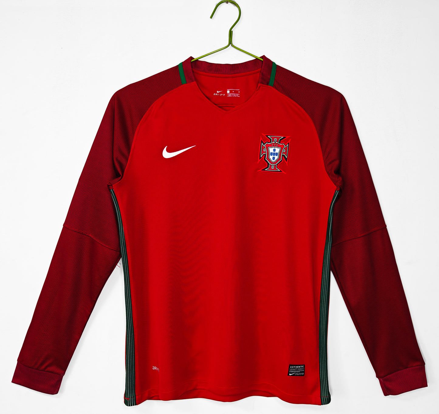 Portugal 2016 Long Sleeve Home Shirt