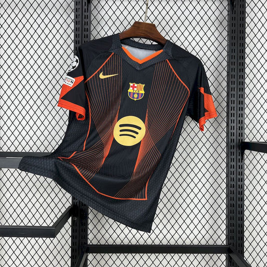 Barcelona Special Edition Shirt (Black and Orange)