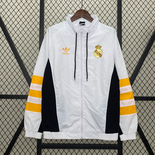 Real Madrid Windbreaker (White)