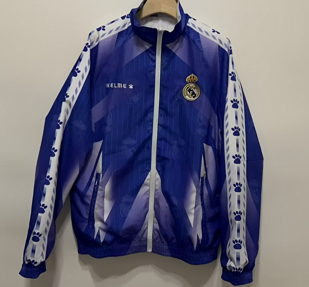 Real Madrid Retro Reversible Windbreaker