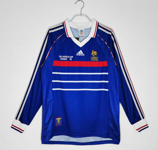 France 1998 Long Sleeve Home Shirt