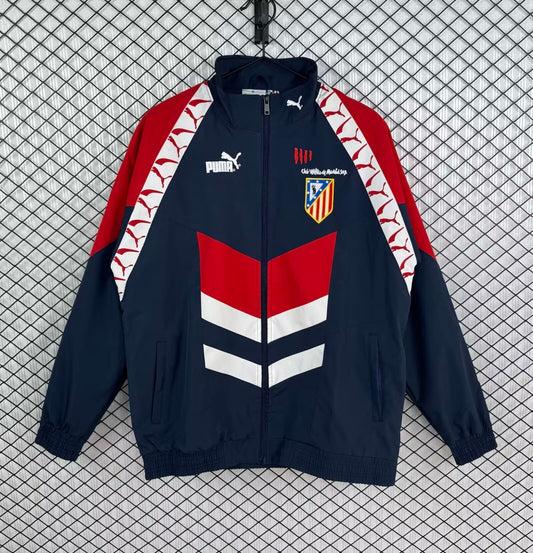 Atletico Madrid Retro Windbreaker