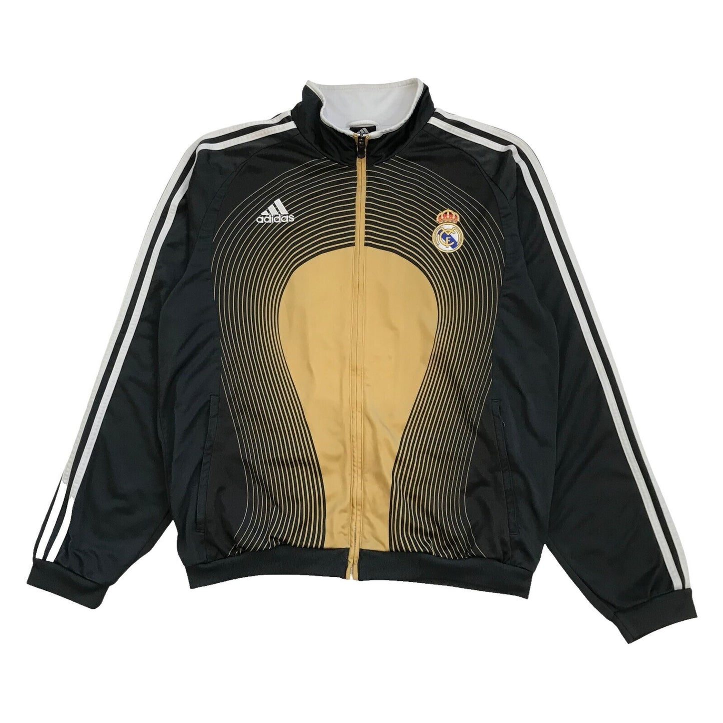 Real Madrid Retro Windbreaker (Gold)