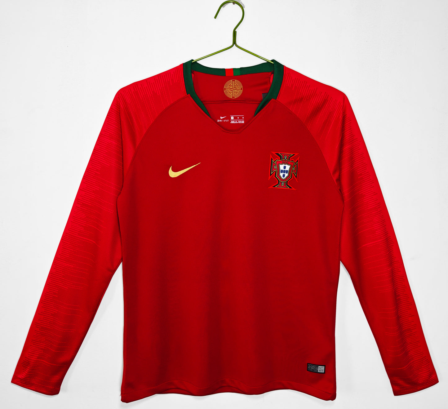 Portugal 2018 Long Sleeve Home Shirt