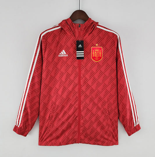 Spain Windbreaker (Red)