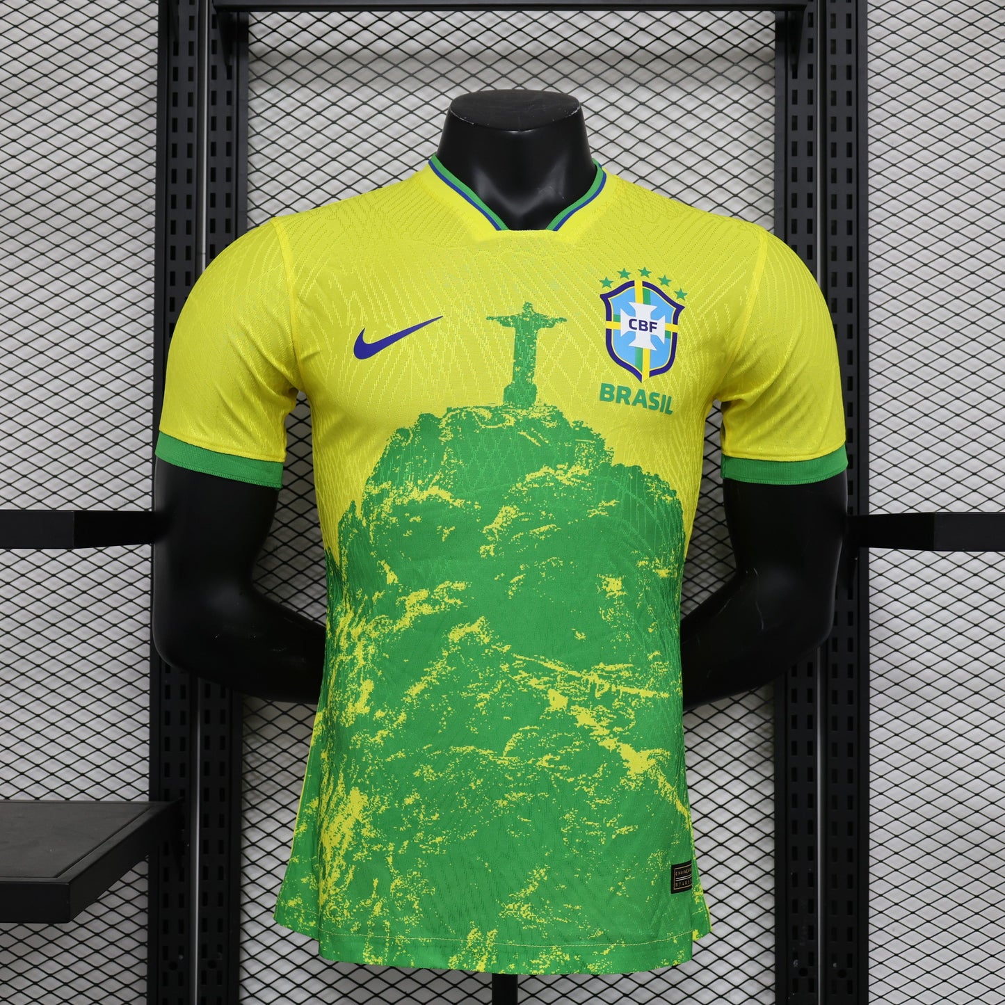 Brazil Christ The Redeemer Shirt (Yellow)