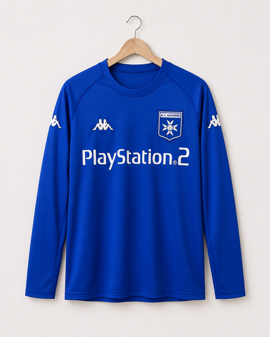 Auxerre 2003/04 Long Sleeve Home Shirt