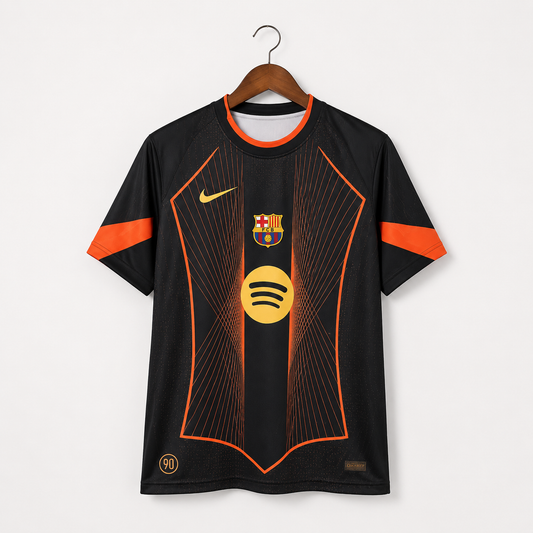 Barcelona Special Edition Shirt (Black and Orange)