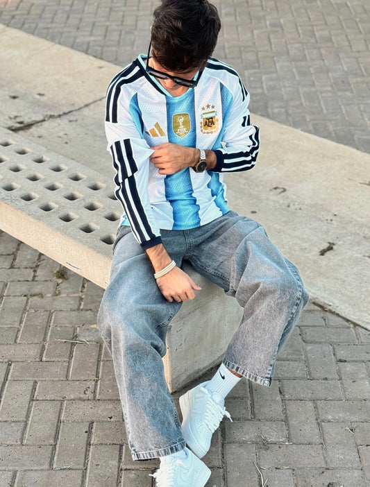 Argentina 2026 Long Sleeve Home Shirt