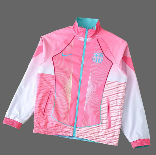Barcelona Reversible Windbreaker (Pink)