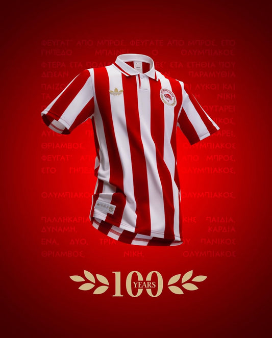 Olympiacos 100th Anniversary Shirt