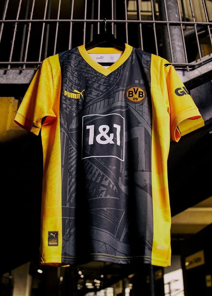 Borussia Dortmund 50 Years Of Signal Iduna Shirt