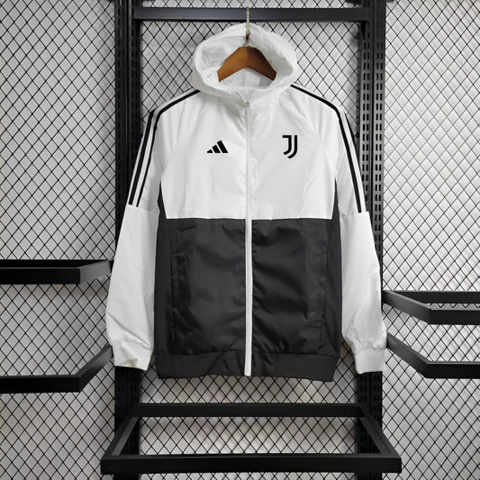 Juventus Windbreaker (Black And White)