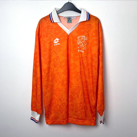 Netherlands 1995 Long Sleeve Home Shirt