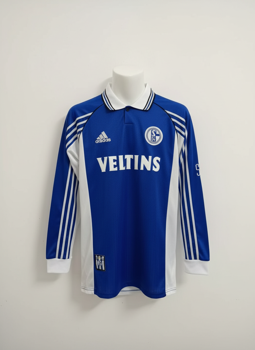 Schalke 1998/00 Long Sleeve Home Shirt