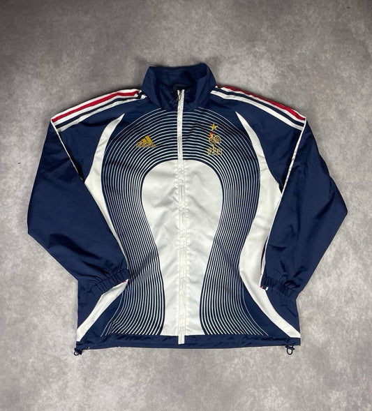 France Retro Windbreaker